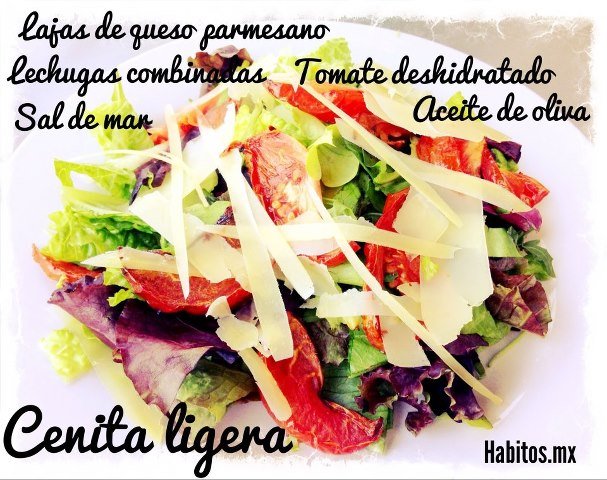 Recetas - cena de ensalada ligera