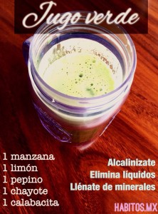 jugo verde elimina