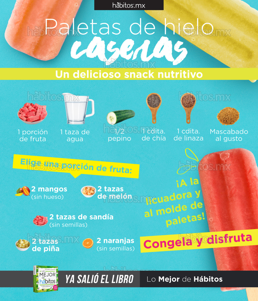 Paletas de Hielo Caseras – Hábitos Health Coaching