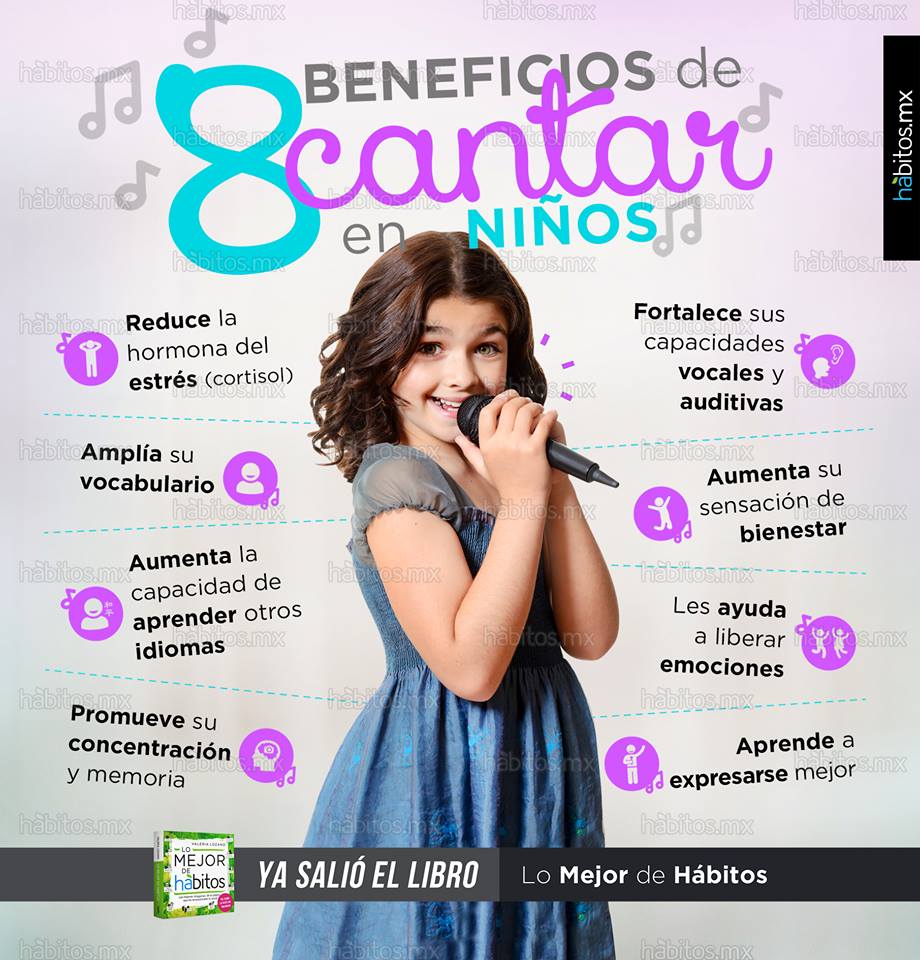 8 beneficios de cantar en niños – Hábitos Health Coaching