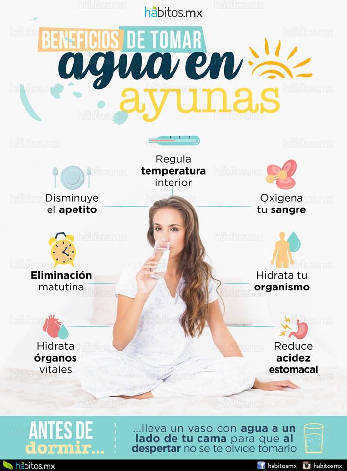 porque es bueno tomar agua en ayunas